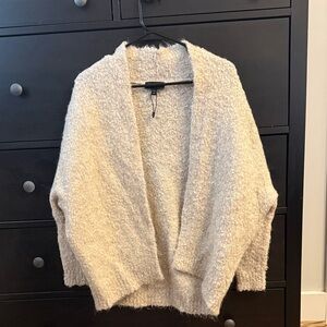 Express Cream Women's Cardigan Sweater